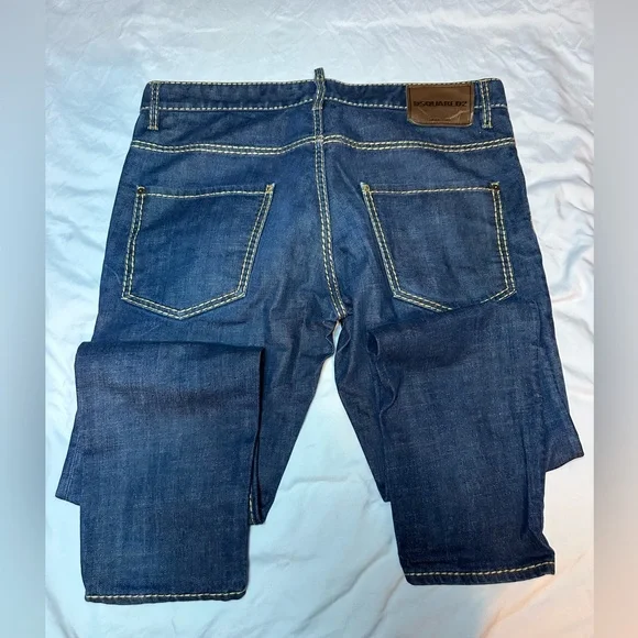 DSQUARED2 Dark Blue Denim Pants - Picture 6 of 8